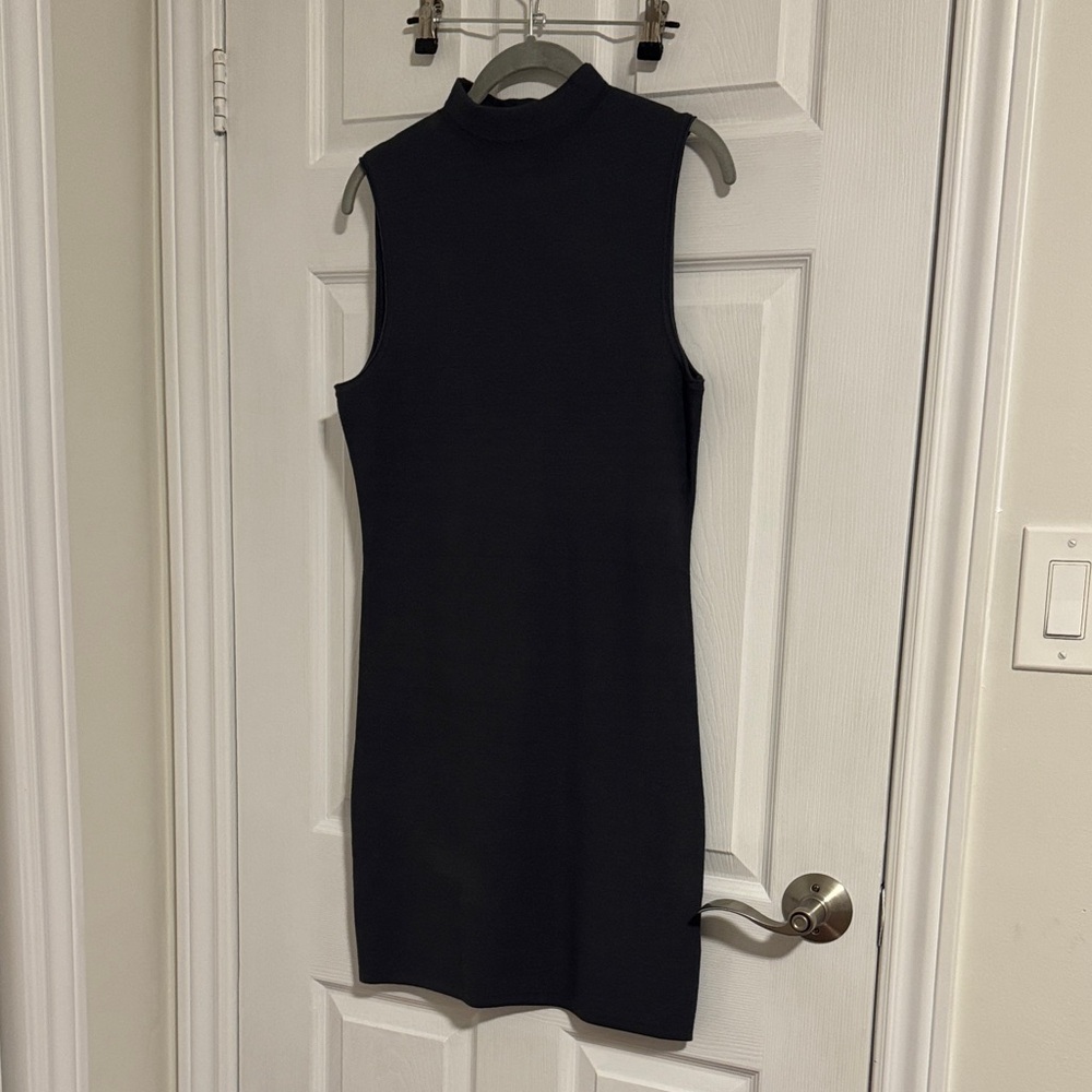 Calvin Klein Dark Grey Sleeveless Mini Dress